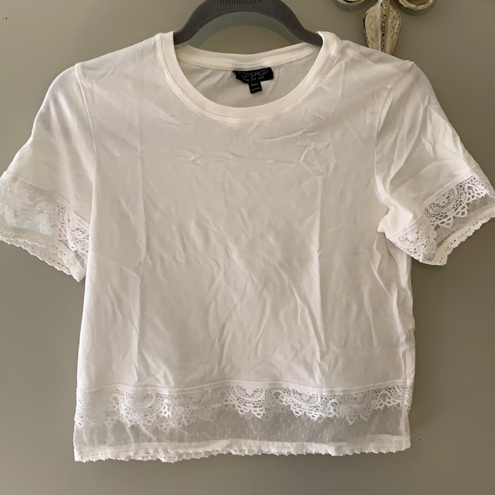 White Topshop Shirt
